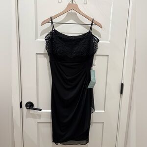 DJ-Jaz Elegant Dress with Beaded Accents